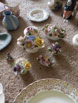 Six Piece Floral Fine Bone China