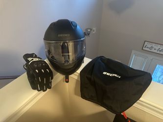 Sedici helmet and Carry bag + Alpinestars Gloves