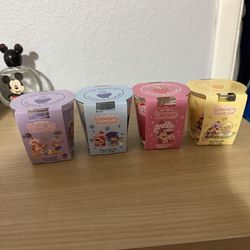 Strawberry shortcake candle