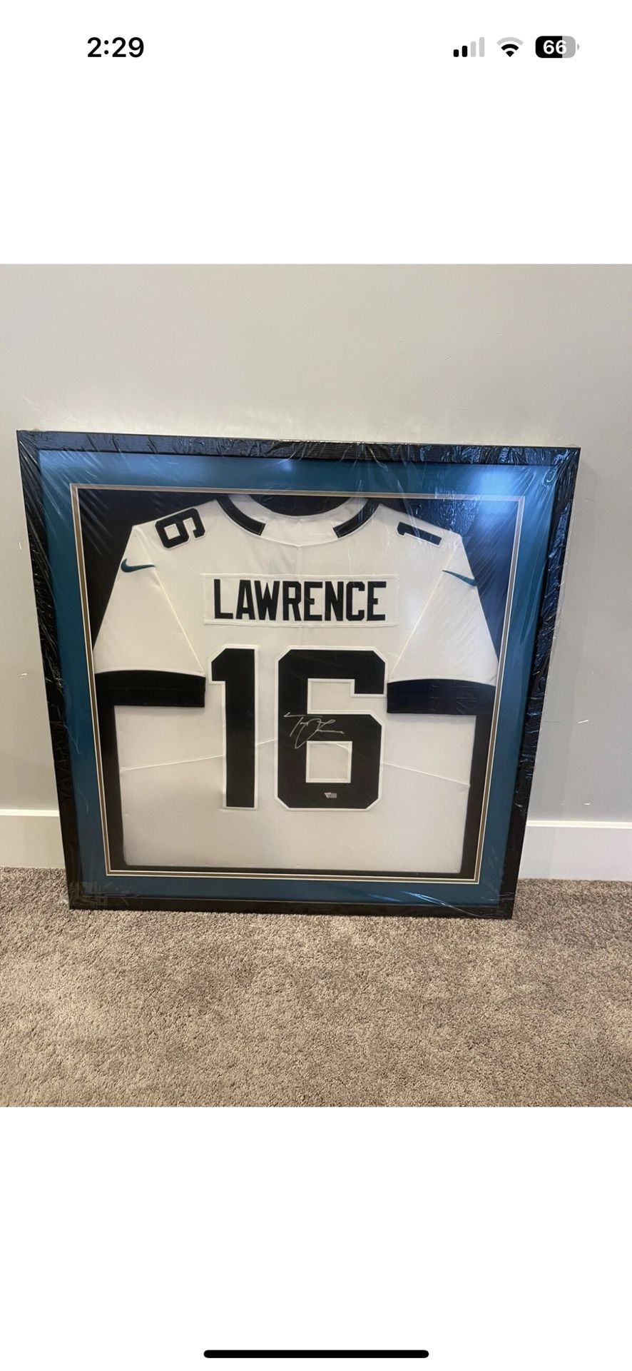 Trevor Lawrence Signed Jersey