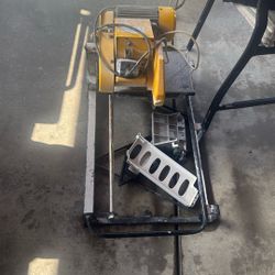 Tile Saw New Blade 