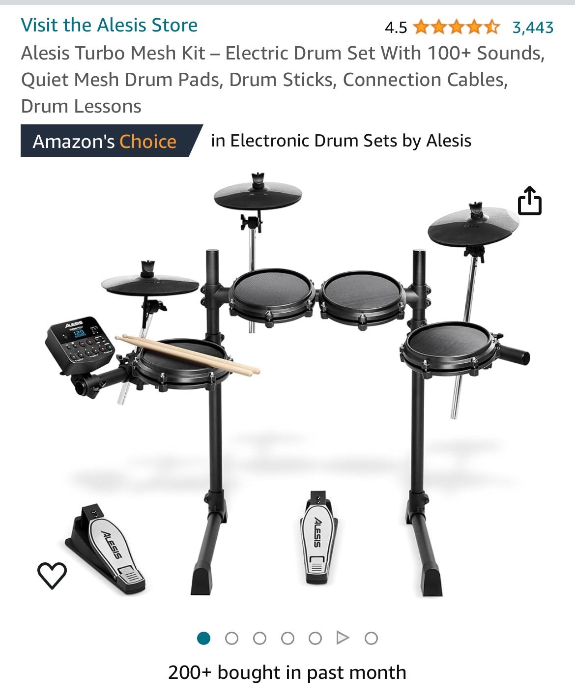 Alesis turbo drum Set