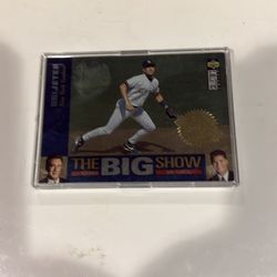 1997 COLLECTOR'S CHOICE THE BIG SHOW 34 DEREK JETER WLD.HEADQUARTERS