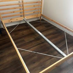 Queen Bed Frame & Mattress