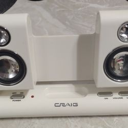 Craig MP3 Amplified Travel Speakers