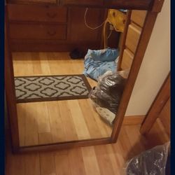 Dresser mirror.