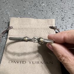 David Yurman Cable Buckle 4mm Bracelet SZ Small