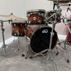 DW Collectors Exotic Drum Set Zildjiam K DW9000 Like New Used Kit Mint