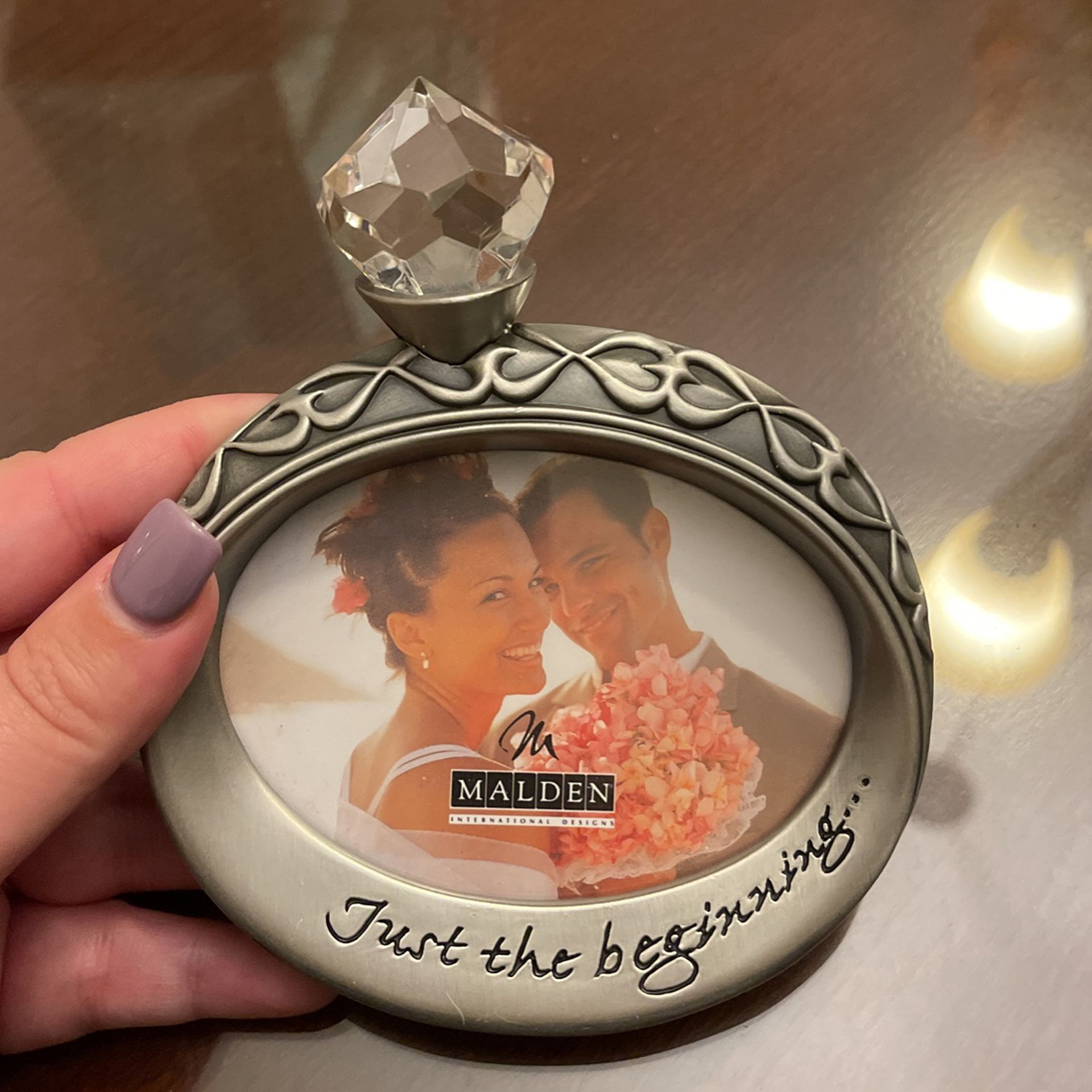 Diamond Ring Picture Frame 