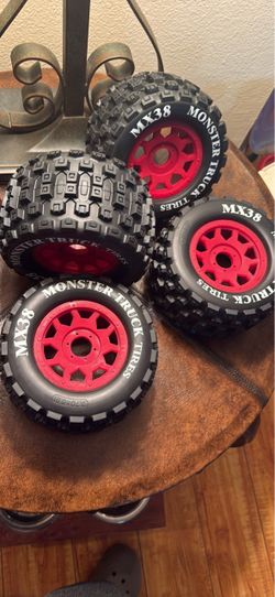 1/8 1/7 monster truck tires 17mm