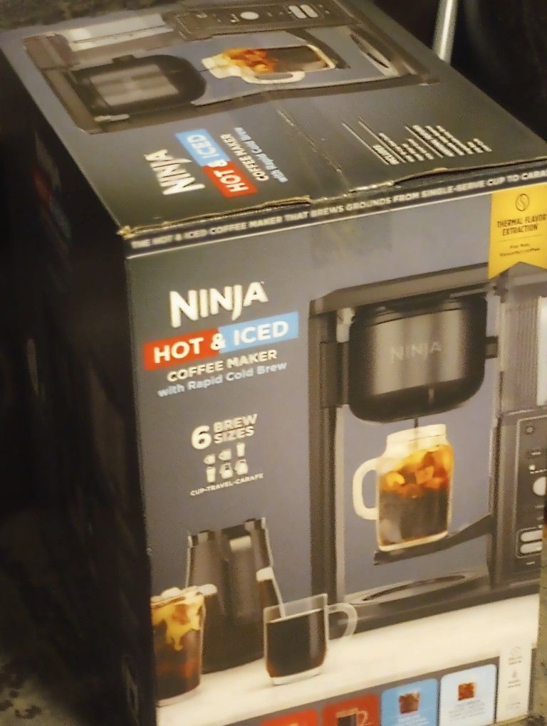 Brand New Ninja Hot And Iced Coffee Maker With Rapid Cold Brew