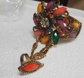 Elegant Ladies Bracelet & Ring