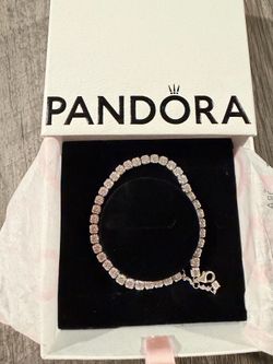 Pandora Bold tennis bracelet 20cm