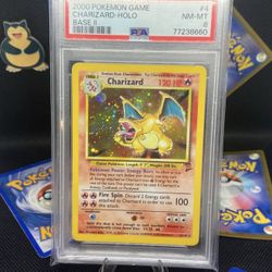 Charizard Base Set 2  PSA-8 Pokemon Card 