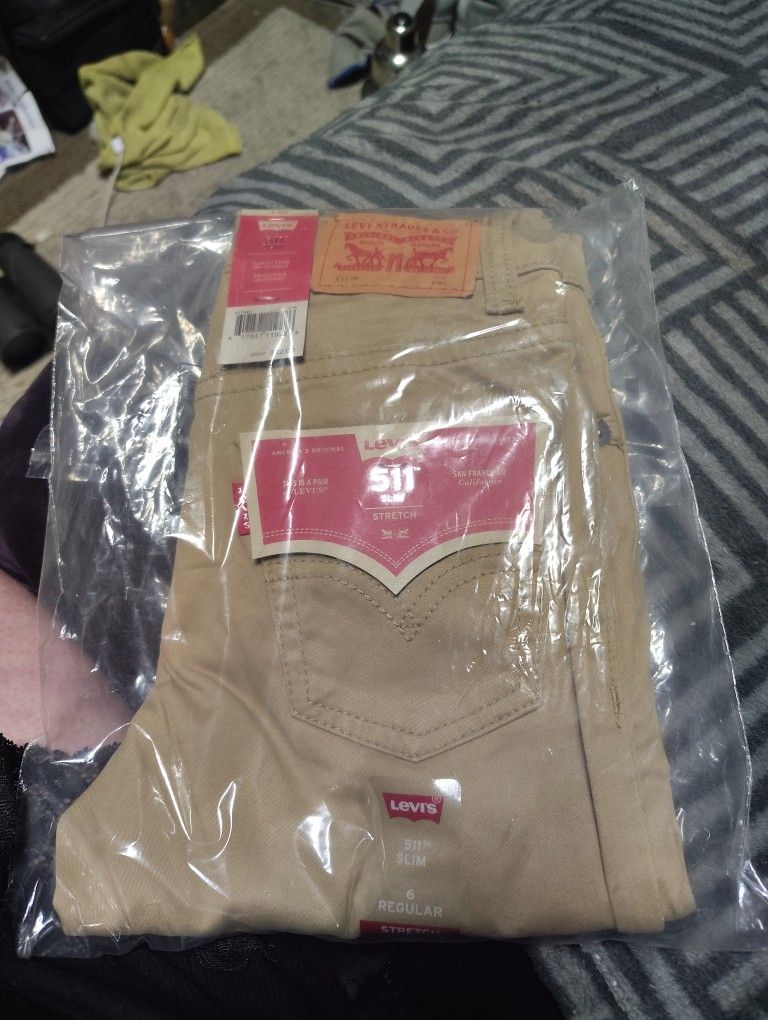 Kids Levi's Tan 