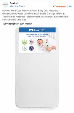 Used crib bed