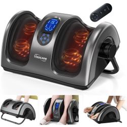 Foot Massager with Heat, Shiatsu Foot Massager for Circulation and Pain Relief, Remote Control, Deep Kneading, Gifts for Women Men Mom Dad