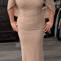 Gold/Silver Formal Dress