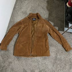 suede leather jacket