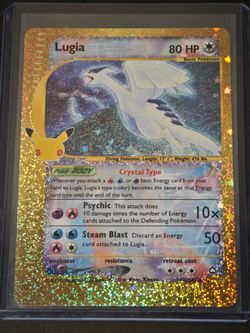 2026 POKEMON 30C EN-30TH CELEBRATION CLASSIC COLLECTION #149 LUGIA