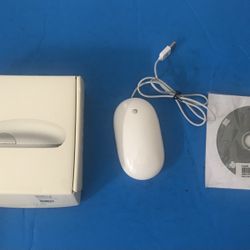 Excellent Apple A1152 USB Wired Mighty Mouse (MA086LL/A) w/ original box...