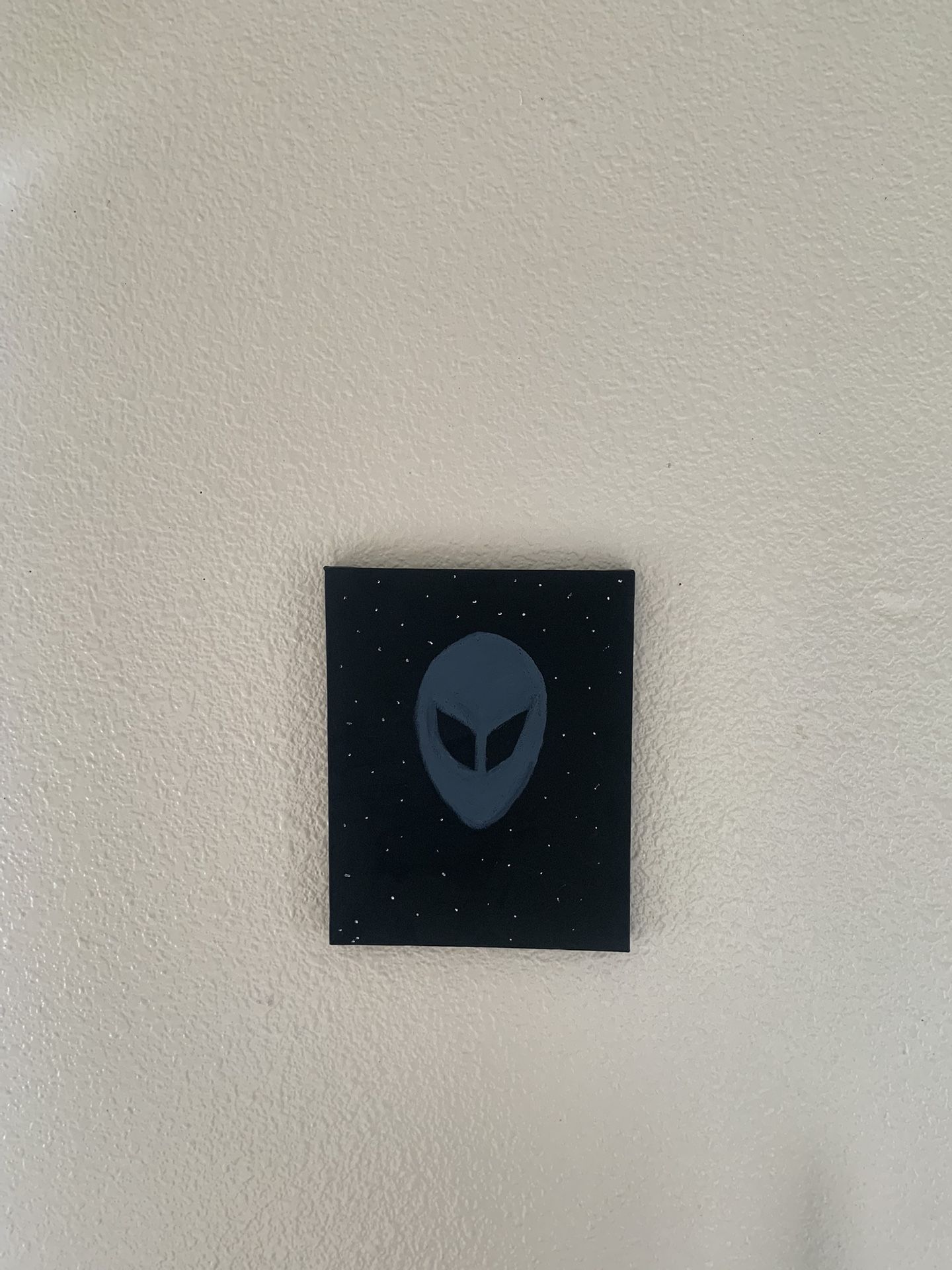 1PC Original Alien Canvas painting for room decor