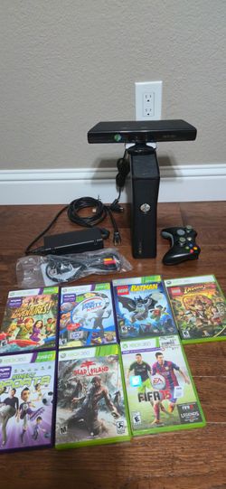 Xbox 360 slim with Kinect