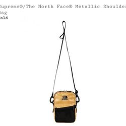 Supreme x The North Face Shoulder Bag Gold