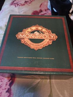 MONOPOLY 1995 ,1997 THE HEIRLOOM EDITION