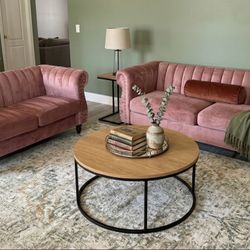 Pink Couch Set