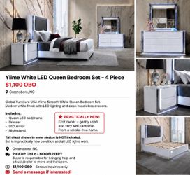3 piece bedroom set for sale