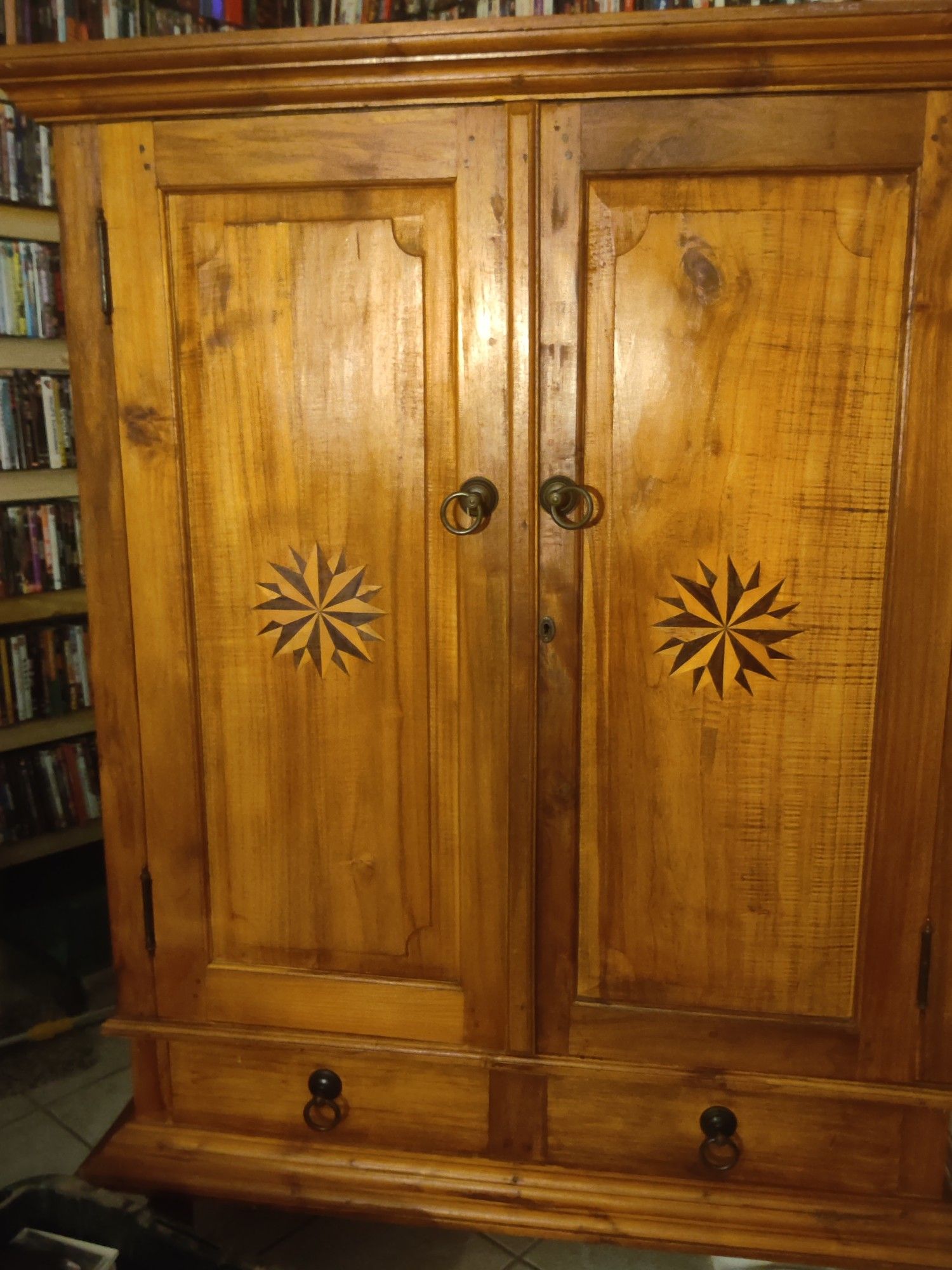 Beautiful armoire for TV/media storage or wardrobe