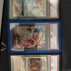 LOOKING TO TRADE POKEMON PSA 10 SLABS