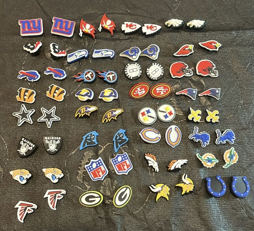 NFL Croc Charms
