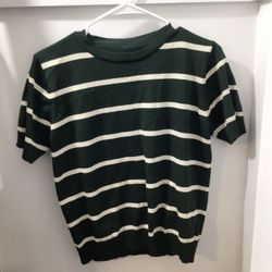 Green Striped T - shirt