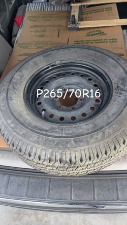 Tired P265/70 R16  good Condition $30