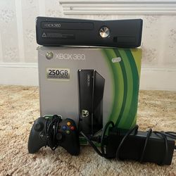 250 GB Xbox 360-with original box