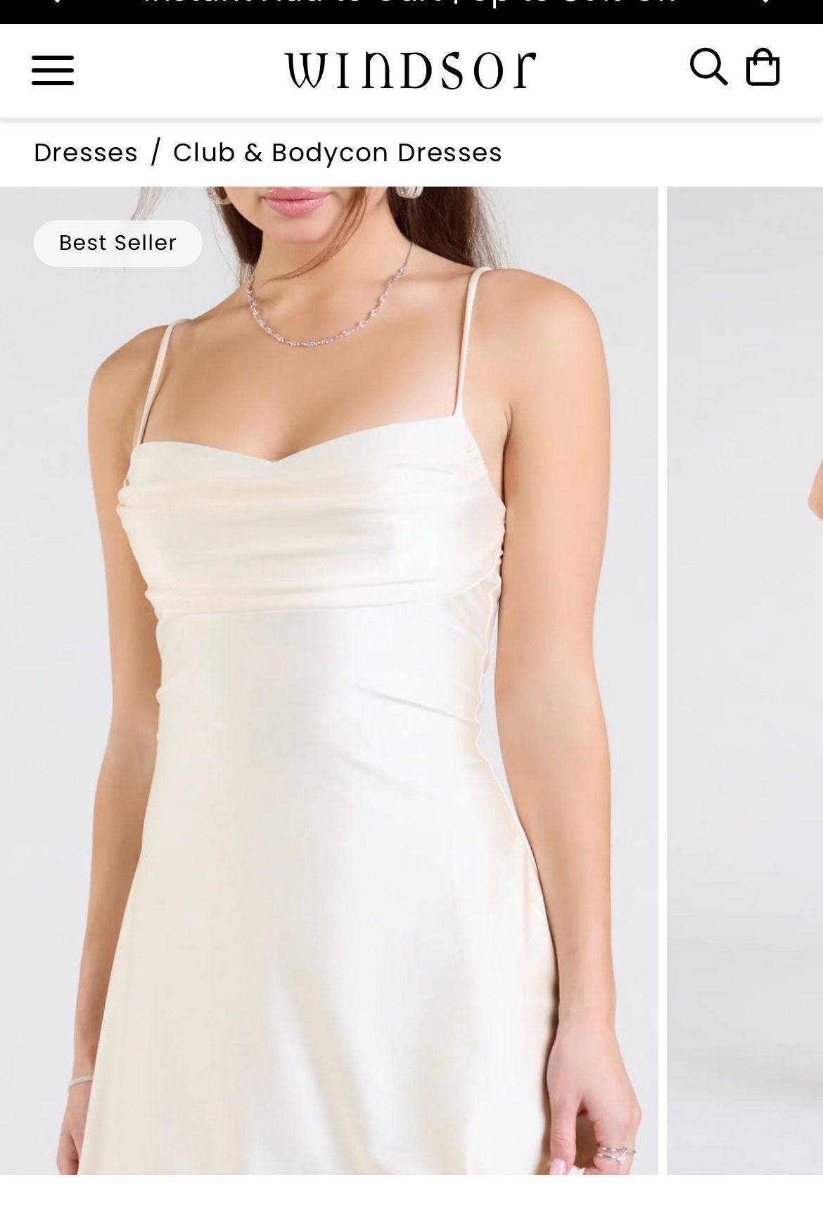 Size Small White Dress