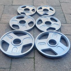 Weight Olympic Grip Plates $35lbs 