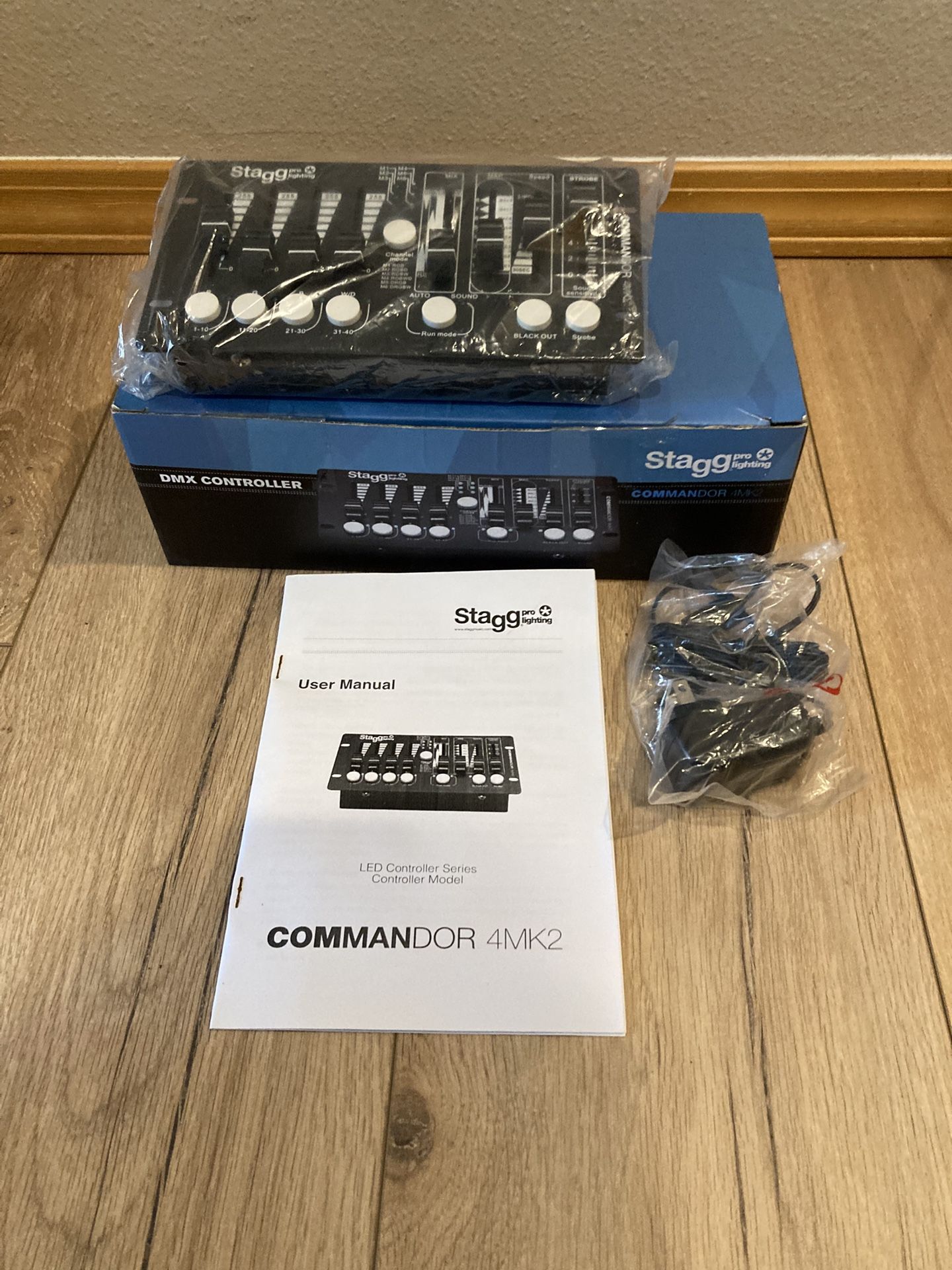 NEW - Stagg Pro Lighting DMX Controller Commandor 4MK2