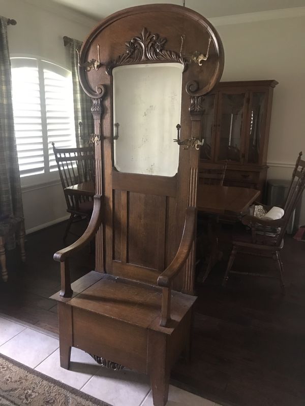 Antique Hall Tree for Sale in Spring, TX OfferUp