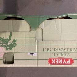 Authentic UK Pyrex Dinnerware, For 10 People