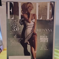 ELLE Magazine RIHANNA Front Cover May 2012