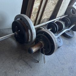 Weight Set and Bench