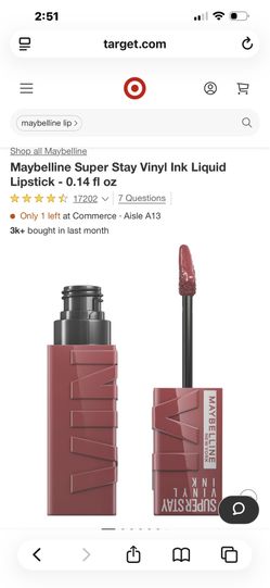 maybelline vinyl ink- awestruck
