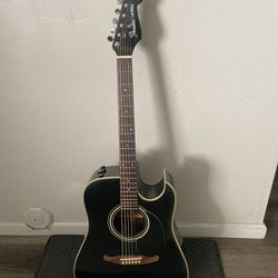 Vintage Fender acoustic guitar