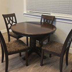 Ashley Round Dining Table  For 4