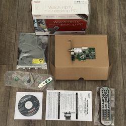 WinTV-HVR 1250 Internal HDTV Tuner Card - Box, Remote, SVGA + SFF Bracket 