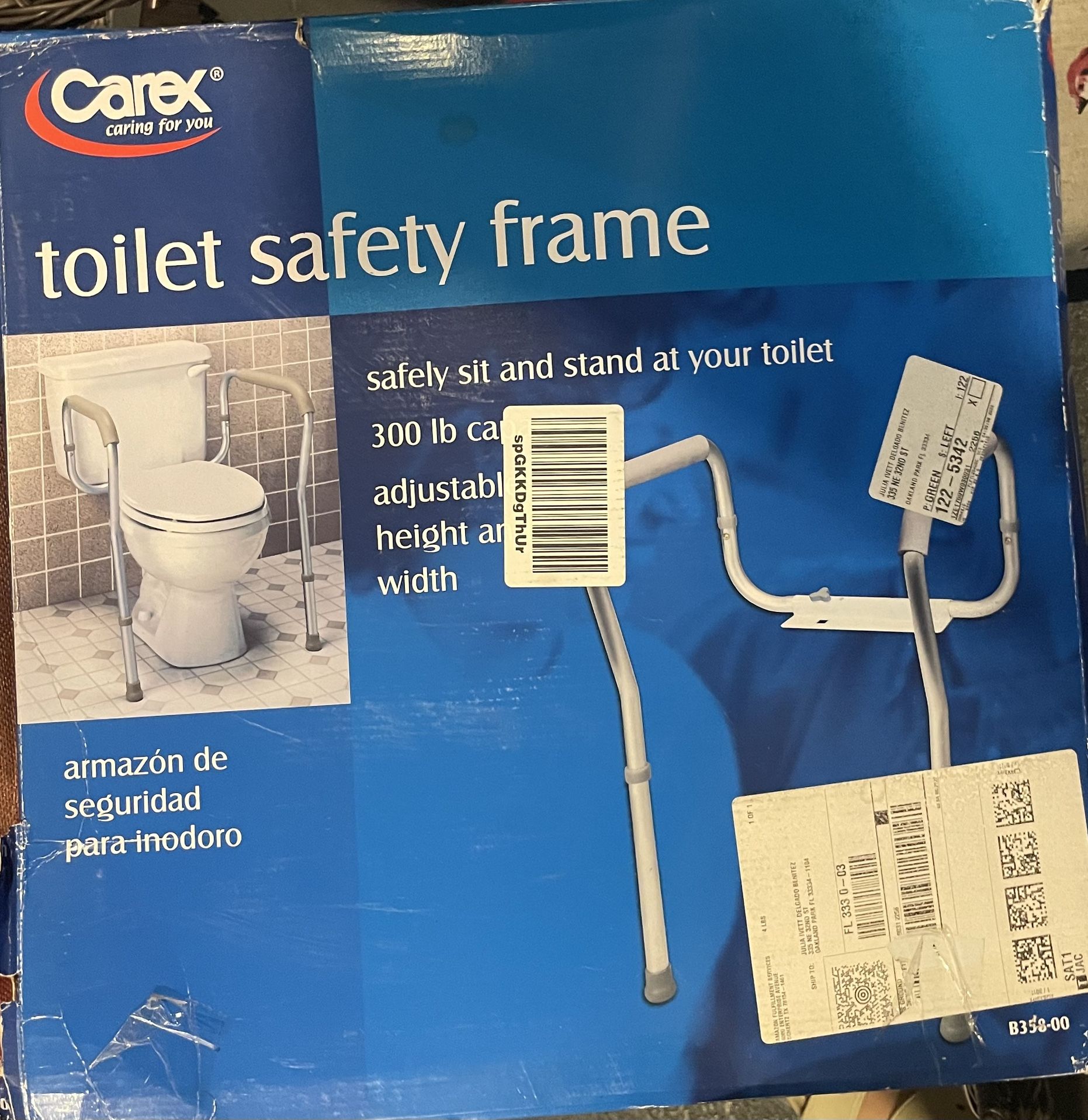 Toilet Safety Frame