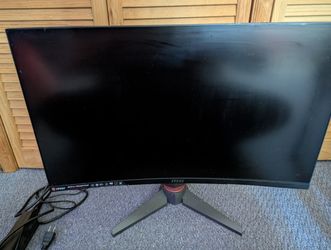 MSI Gaming Monitor Curved 144hz